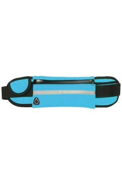 OEM Borsetă sport compactă și funcțională cu curea elastică și material hidrofug, albastră