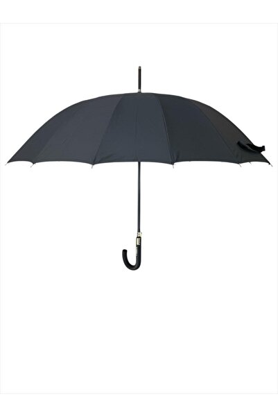 Ünsal Showroom Rainbrella Baston Şemsiye Çoban Siyah 133