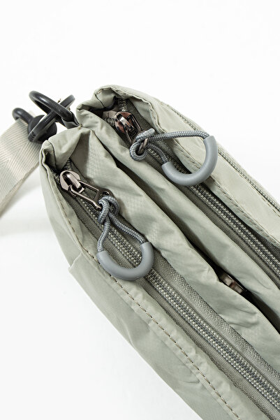 Sanmorris Women's 4 Compartment Parachute Fabric Adjustable Crossbody Bag