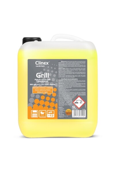 Clinex Lichid de grătar pentru curățarea grătarelor și cuptoarelor, 5 l