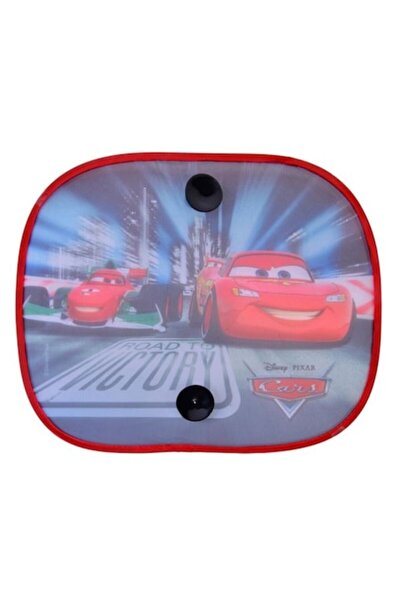 OEM Set de 2 parasolare auto cu imprimeu Cars, suport cu ventuză, 44x36 cm, multicolor