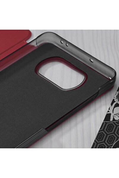 OEM Husa pentru Xiaomi Poco X3 / X3 NFC / X3 Pro - Techsuit eFold Series - Red