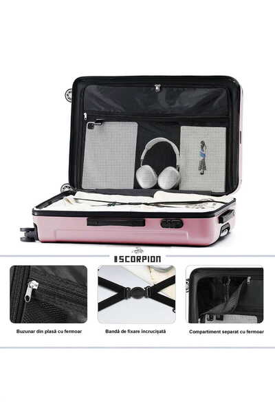 Plus Scorpion Trolley Set – 3 Pieces (Small, Medium, Large)