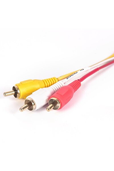 OEM SCART 21-pin to 3x RCA audio-video cable, 1.5 m