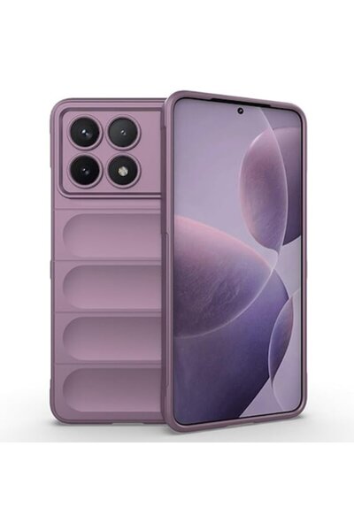 SOFAL Husă pentru Xiaomi Poco X6 Pro, H226, Poliuretan, Mov