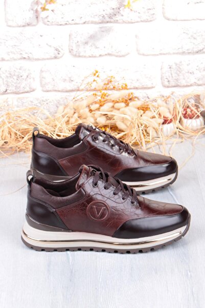 Pepita M112 Comfortable Flexible Inner and Outer Genuine Leather Men's Shoes