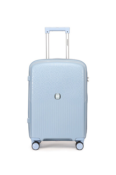 BRITISH TOURISTER Hard Side Spinner Luggage Small 20" - Grey Blue