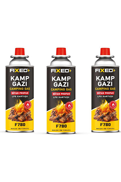 SGS FIXED PÜRMÜZ KAMP GAZI 227 GRAM 3 ADET