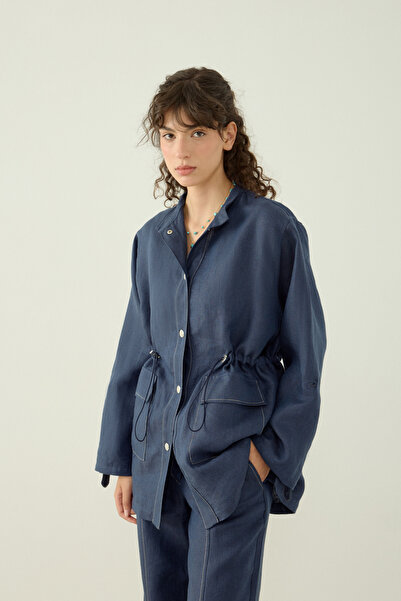 TEREZIE Dexter 100% Linen Jacket