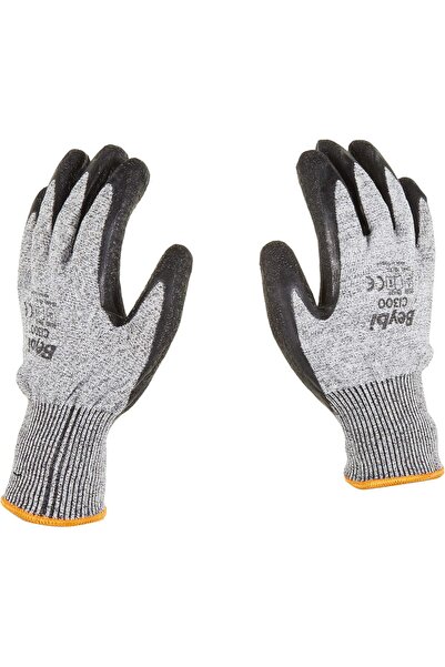 STOREMAX CL300 Lateks Kaplı Kesilmeye Dirençli Eldiven Çift - NO:10 978262