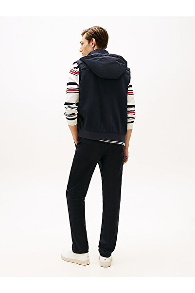 Tommy Hilfiger Men's Mix Media Vest Waistcoat