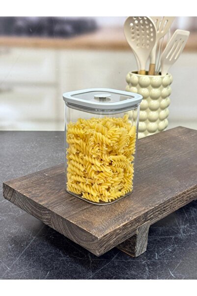 AROW SNUG VAKUM KAPAKLI CAM SAKLAMA KABI 1200 ml TKEBT Gri