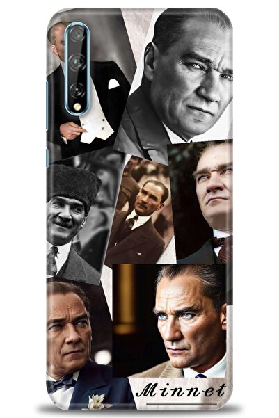 Rulet Aksesuar غطاء متوافق مع هاتف هواوي بي سمارت اس اتش دي مطبوع - غطاء سيلي...