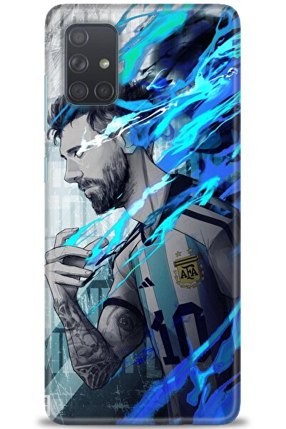 kılıfevreni غطاء متوافق مع هاتف سامسونج جالاكسي A71 A+ Plus HD مطبوع - غطاء س...