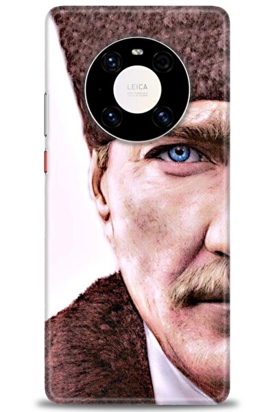 Rulet Aksesuar غطاء متوافق مع هاتف هواوي ميت 40 برو HD مطبوع - غطاء سيليكون م...