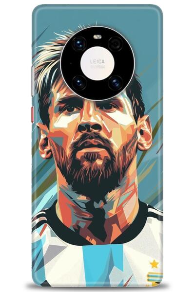 Rulet Aksesuar غطاء متوافق مع هاتف هواوي ميت 40 برو HD مطبوع - غطاء سيليكون م...