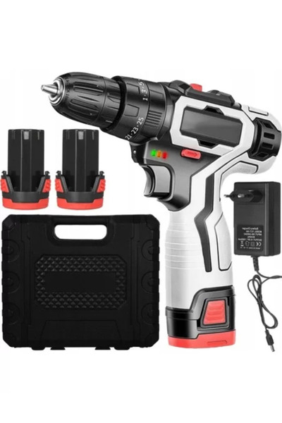 Avex Akumulátorová vŕtačka a skrutkovač s dvoma batériami a prenosným puzdrom