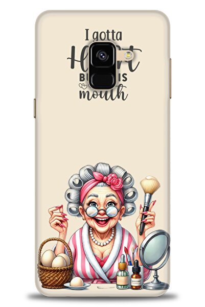 kılıfevreni غطاء متوافق مع هاتف Samsung Galaxy A8 2018 A+ Plus غطاء HD مطبوع ...