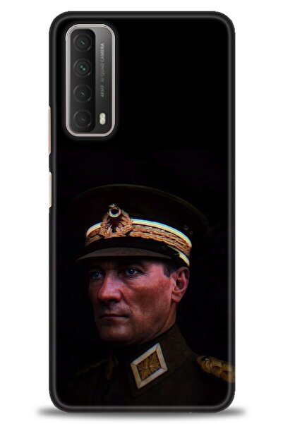 Rulet Aksesuar حافظة متوافقة مع هاتف هواوي بي سمارت 2021 HD مطبوع + واقي شاشة...