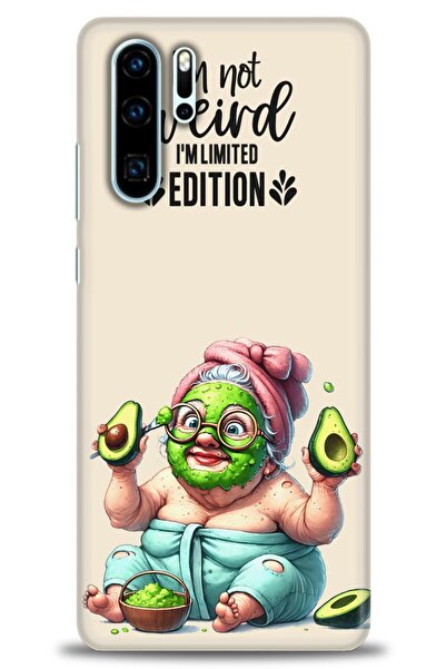 Rulet Aksesuar غطاء متوافق مع هاتف هواوي P30 Pro HD مطبوع - غطاء سيليكون مصمم...