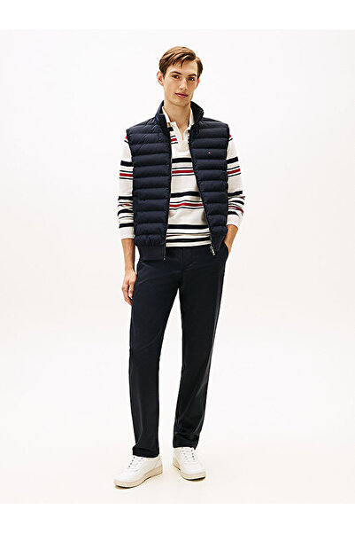 Tommy Hilfiger Men's Mix Media Vest Waistcoat