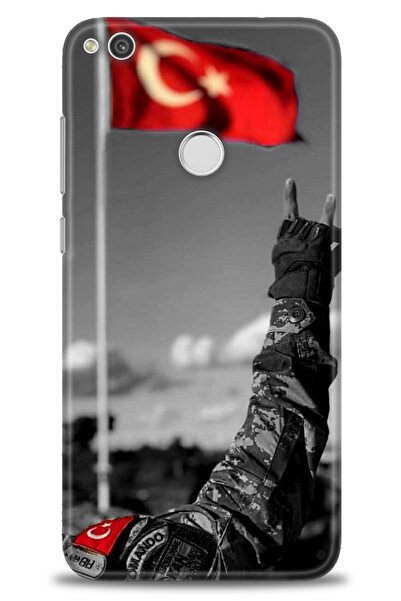 Rulet Aksesuar حافظة متوافقة مع هاتف هواوي P9 لايت 2017 HD مطبوع + واقي شاشة ...