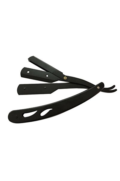 Empressco Ergonomik Siyah Profesyonel Berber Usturası Saç ve Sakal Kesim Aleti