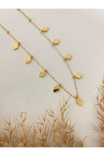 stainless steell قلادة فولاذية على شكل سلسلة