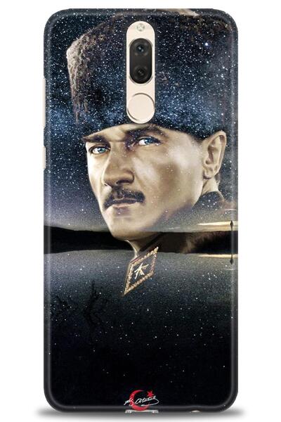 Rulet Aksesuar غطاء متوافق مع هاتف هواوي ميت 10 لايت HD مطبوع - غطاء سيليكون ...