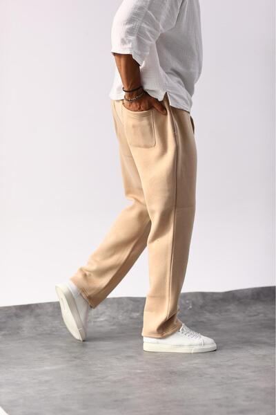 KağanKY Φόρμα Μπεζ Κρανίο με τύπωμα