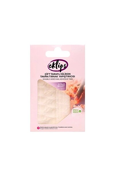 eklips Silikon Takma Tırnak Yapıştırıcısı 96’lı