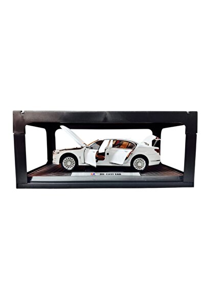 Can Ali Toys 1:24 Metal Model Collectible Car Bmw 7 White 21 cm Cz151B