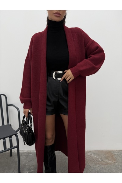 KENZA'A TRİKO Yumuşak Dokulu Triko Uzun Hırka