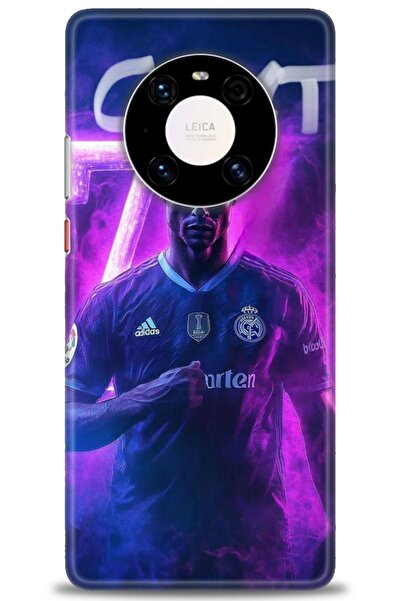 Rulet Aksesuar غطاء متوافق مع هاتف هواوي ميت 40 برو HD مطبوع - غطاء سيليكون ب...