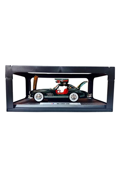 Can Ali Toys 1:24 Metal Model Collectible Car Mercedes-Benz 300 Sl Green 21 cm Cz174B