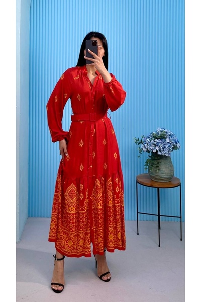 MY GRS Sister Water-Resistant Buttoned Shirt Dress