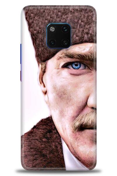 Rulet Aksesuar غطاء متوافق مع هاتف هواوي ميت 20 برو HD مطبوع - غطاء سيليكون م...