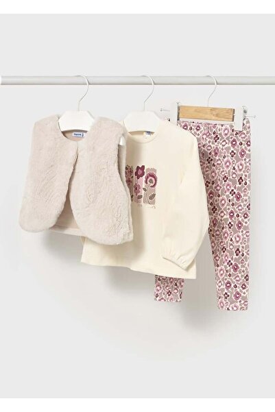 MAYORAL Girl's 3-Piece Set, 1/4 Year Old, 2739