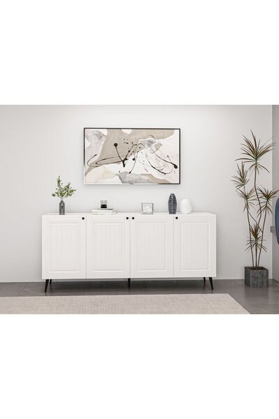 Minar Kale Konsol İlkbahar Beyaz/Beyaz