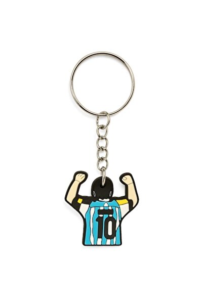 OEM Messi Keychain, Argentina, Blue, 8 cm