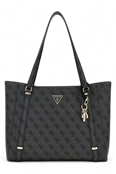 Guess Geantă de umăr pentru femei Eco Erica Antracit HWESG951023