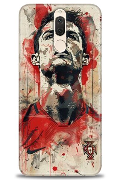 Rulet Aksesuar غطاء متوافق مع هاتف هواوي ميت 10 لايت HD مطبوع - غطاء سيليكون ...