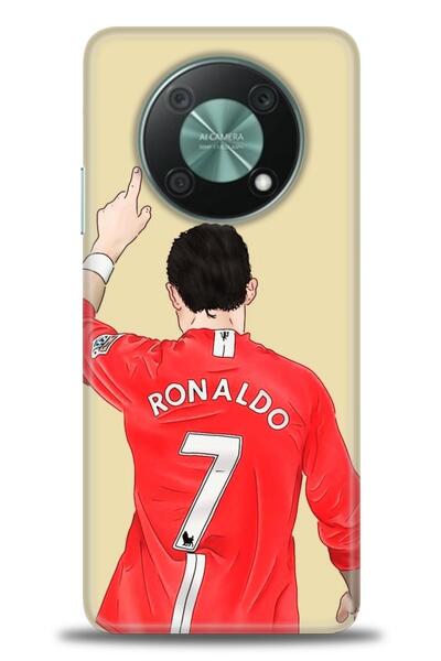 Rulet Aksesuar غطاء متوافق مع هاتف هواوي نوفا Y90 HD مطبوع - غطاء سيليكون بتص...