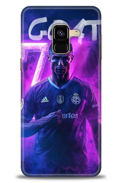 kılıfevreni غطاء متوافق مع هاتف سامسونج جالاكسي A8 2018 A+ Plus غطاء HD مطبوع...