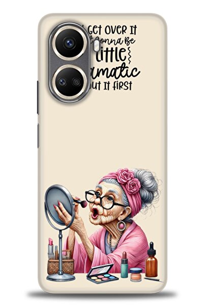 Rulet Aksesuar غطاء متوافق مع هاتف هواوي نوفا 10 SE HD مطبوع - غطاء سيليكون ب...