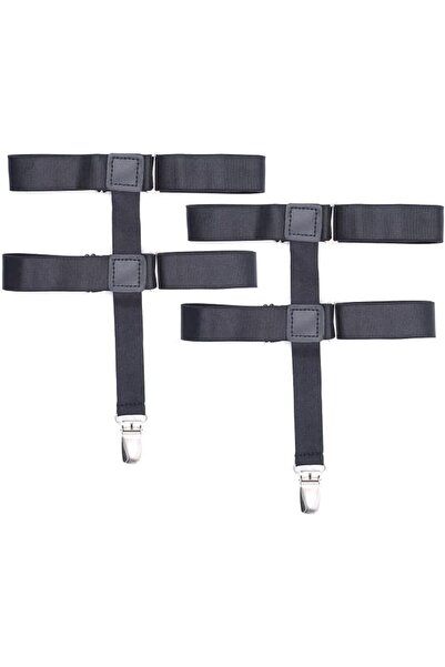 Generic Women Adjustable Thigh Garter Elastic Leg Garter with Clips – Punk Gothic