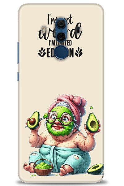 Rulet Aksesuar غطاء متوافق مع هاتف هواوي ميت 10 برو HD مطبوع - غطاء سيليكون م...