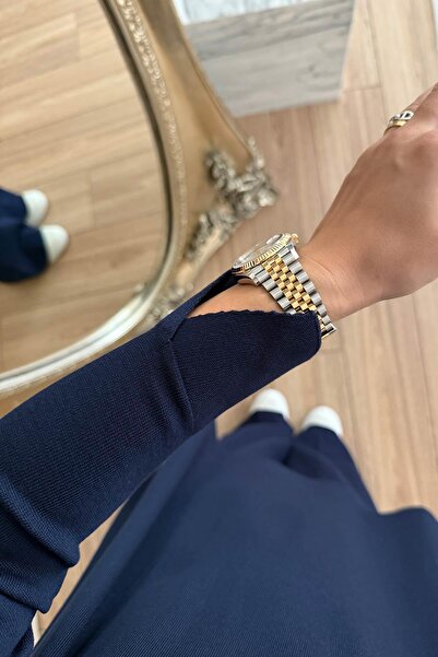 Ka Hijab Розріз Деталь Комір Камінь Мерсеризований Комплект - Синій