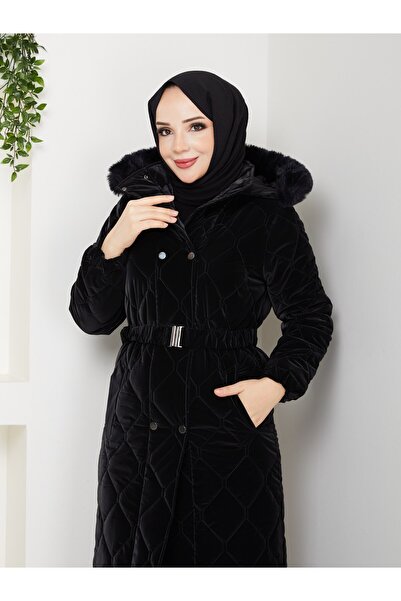 KMKkombin KADIN İNCE DOLGULU UZUN NOVA KUMAŞ ÇIT ÇITLI MONT KABAN 1174