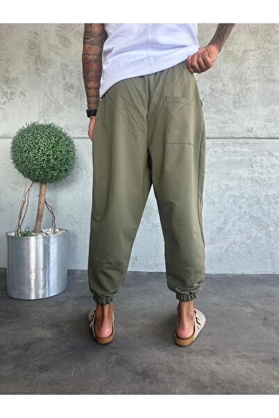 KağanKY Хаки Пача Гумени панталони Спортен екип